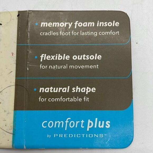 Predictions Comfort Plus Womens 7.5W Black WW Karmen - Picture 12 of 13